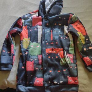 Ladies Hooded Cat Jacket